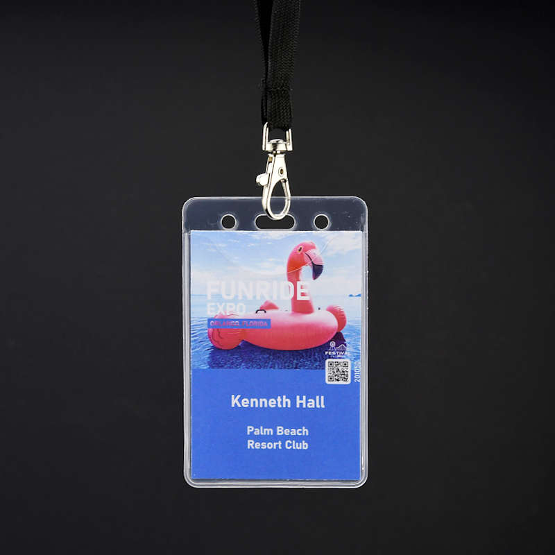 Kirkas Ekologinen ClearGreen nimikorttikotelo joka ei sisällä PVC, PBA tai flataatteja