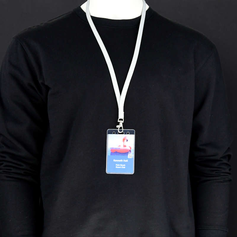 Kirkas Ekologinen ClearGreen nimikorttikotelo joka ei sisällä PVC, PBA tai flataatteja