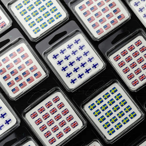 Englannin Kieliliput nimineulojen kanssa käytettäväksi