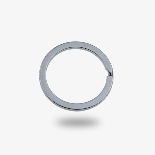 20mm Metallinen Litteä Avainrengas