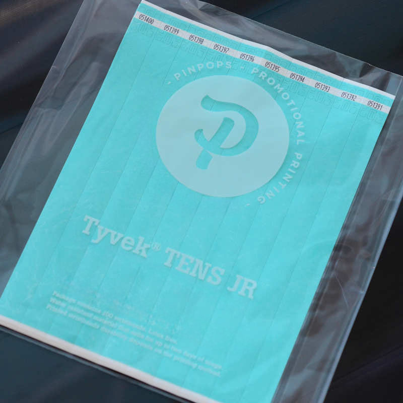 Veden sininen Tyvek Tens rannenauha pysyvästi liimautuvalla tarrapinnalla