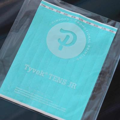 Veden sininen Tyvek Tens rannenauha pysyvästi liimautuvalla tarrapinnalla