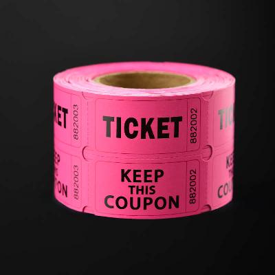 Karpalo Arpajaisliput irrotettavalla vastakannalla